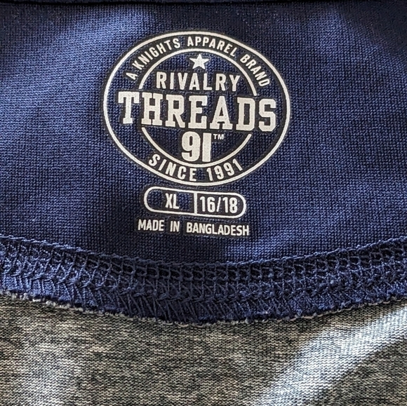 Rivalry Threads Auburn University Tigers Sleeveless Shirt Tank Top XL 16/18 - Picture 5 of 7